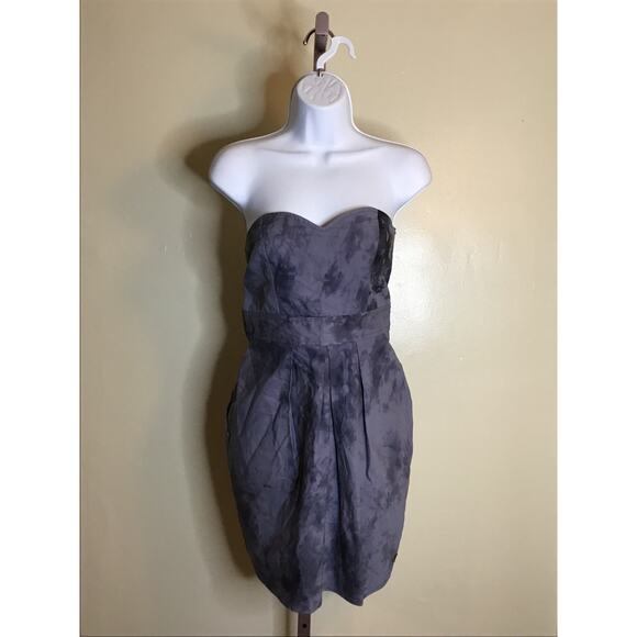 Roxy Women Tie-Dye Strapless Mini Dress Sz. 9 EUC  Festival Sexy Bohemian Trendy - Picture 5 of 13